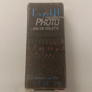 Brand New Sample Size Lagerfeld Photo Cologne